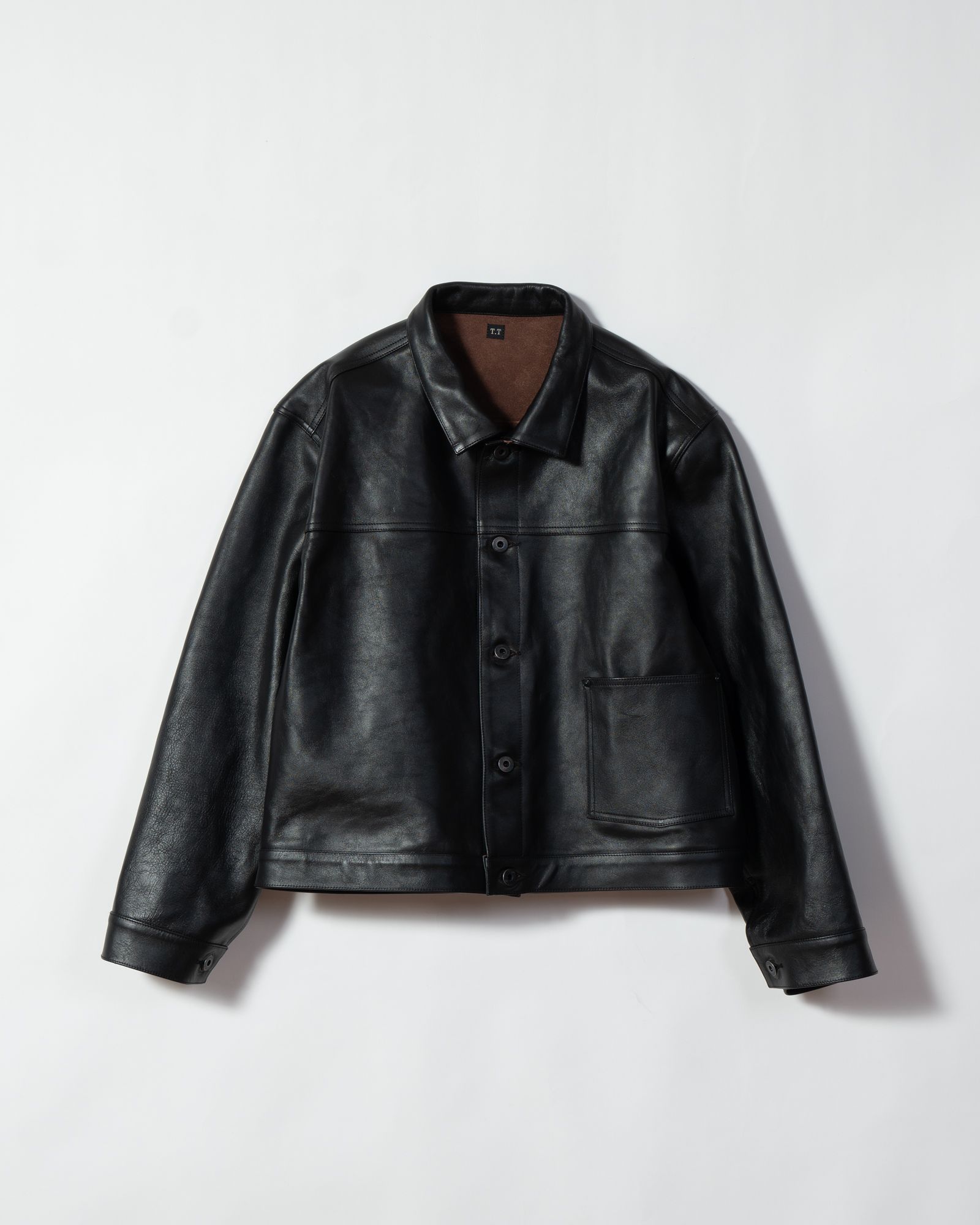 T.T - Lot.805 Work Leather Jacket - TAIGA TAKAHASHI | ALTERFATE