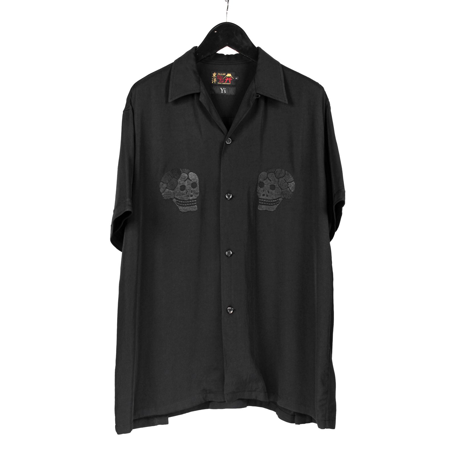 yohji yamamoto - Y's | Y's - SUKASHIRT / 刺繍シャツ / ブラック