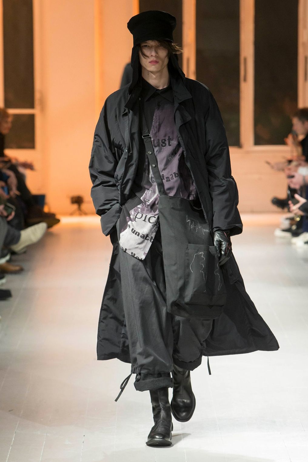 yohji yamamoto - Yohji Yamamoto [HR-I33-100 / 重ねマチウエスト