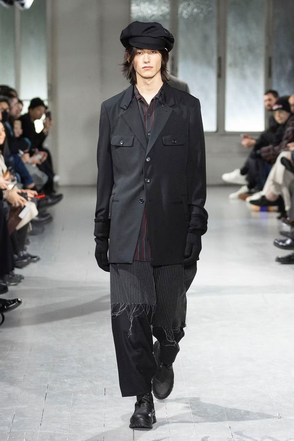 yohji yamamoto - pour homme 重ね衿3BSJ / HJ-J19-100 | ALUBUS / RUFUS