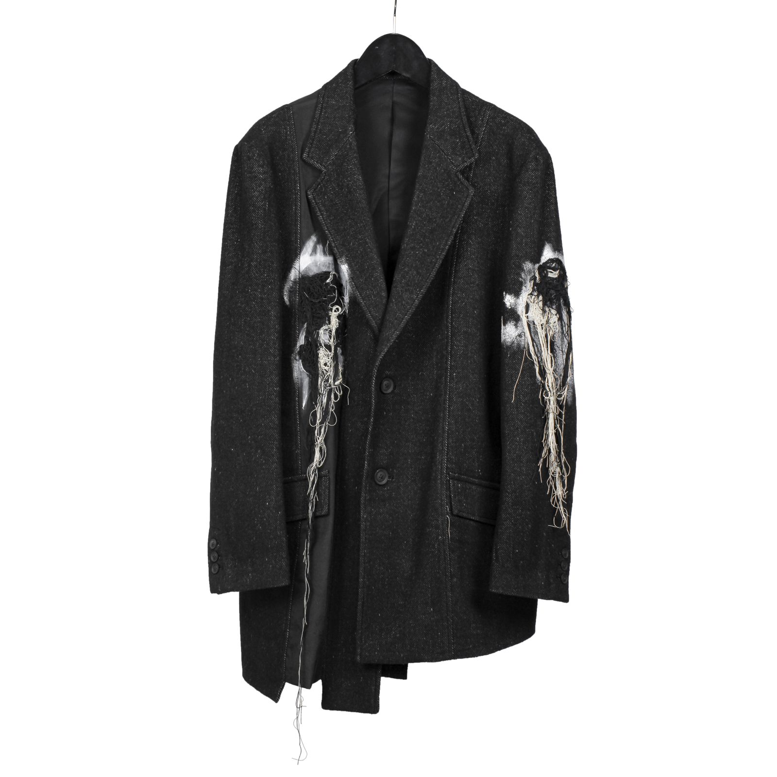 yohji yamamoto - Yohji Yamamoto [HR-J29-806 / タテハギ刺繍入り JKT