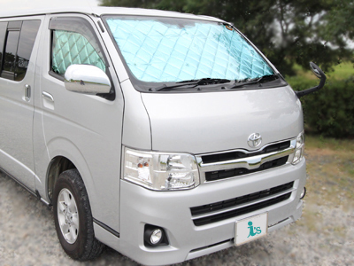 マルチシェード|アイズの高断熱サンシェード|ハイエース 200系 1～3型