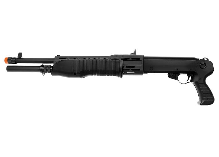 Tokyo Marui SPAS 12 Pump Action Airsoft Shotgun ( Black )