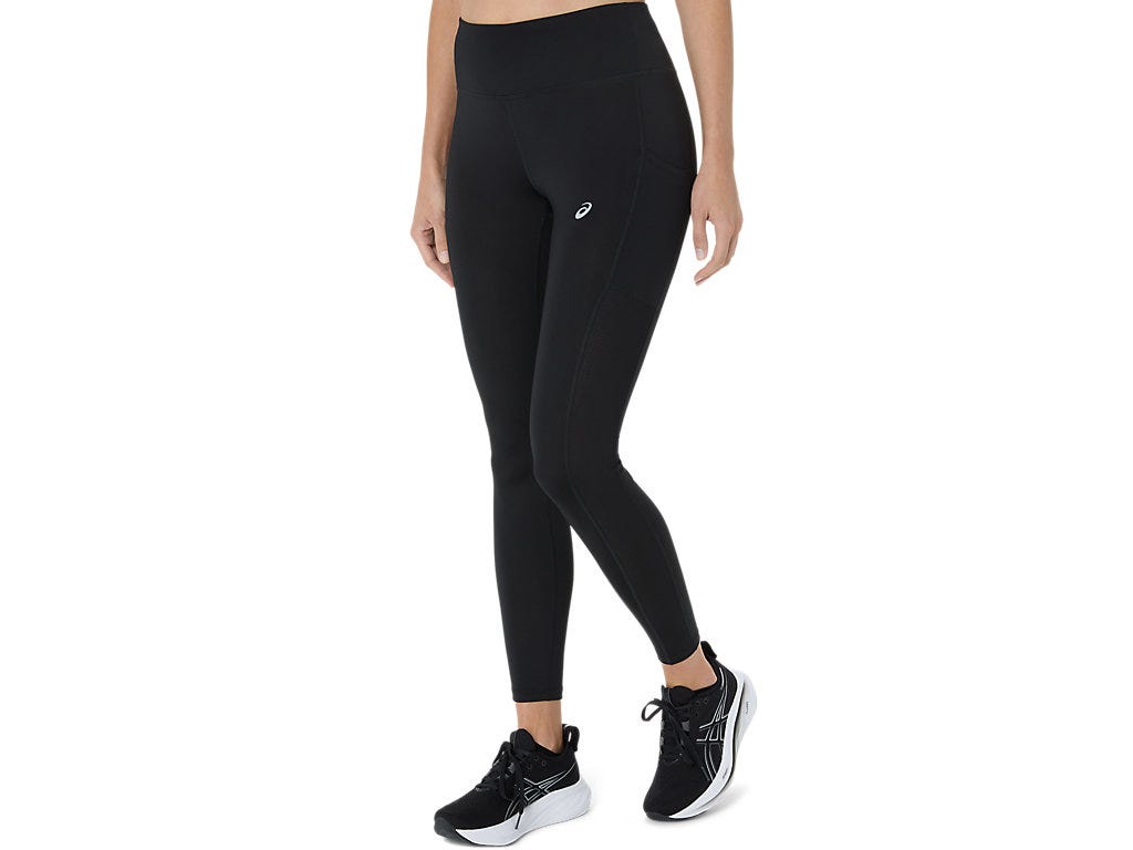 ASICS PERFORMANCE RUNNING ASICS SILVER TIGHT FOR WOMEN