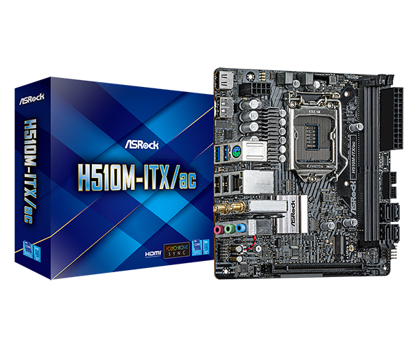 ASRock H510M Intel Core i3-10105セット Asrock H510M-HDV/M.2 SE Intel 1200 Micro ATX DDR4 Motherboard