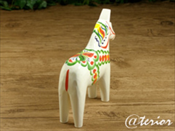 ダーラナホース ホワイト/Nils Olsson/ニルス オルソン XSサイズ(5cm