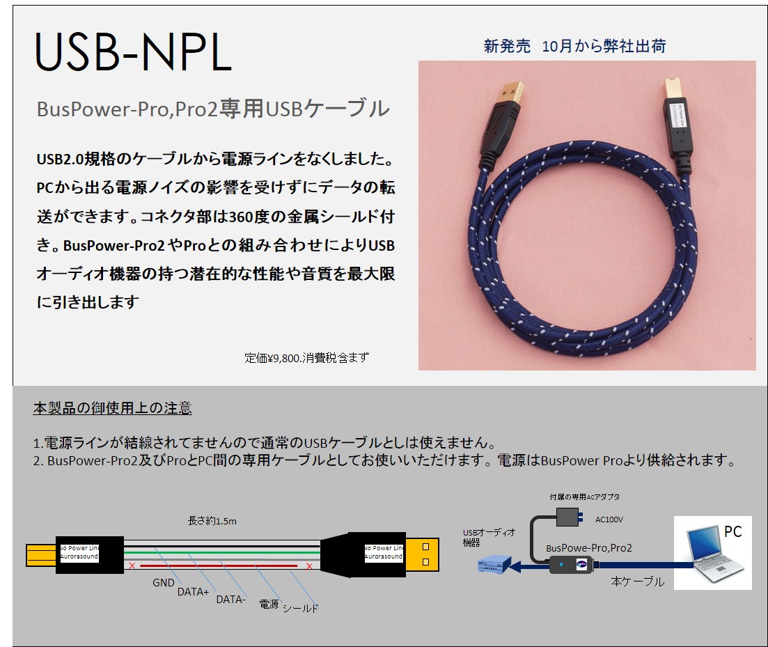 BusPower-Pro2 - オーディオ・音響・アナログのAurorasound（オーロラ