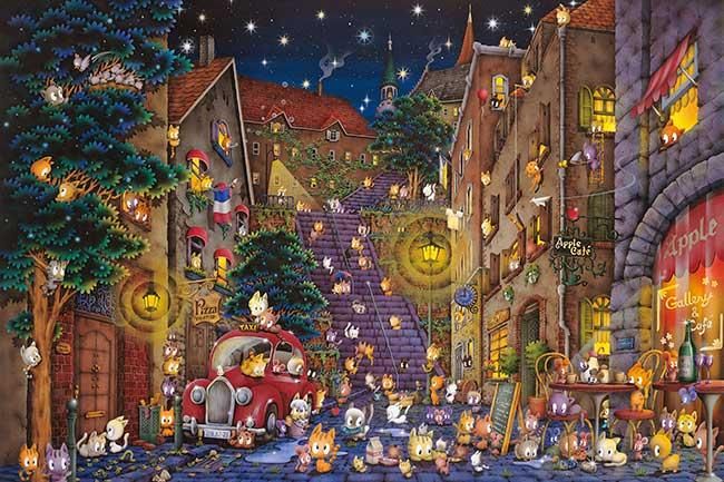 ピース別 | 1000ピース | 光るジグソーパズルのアップルワン