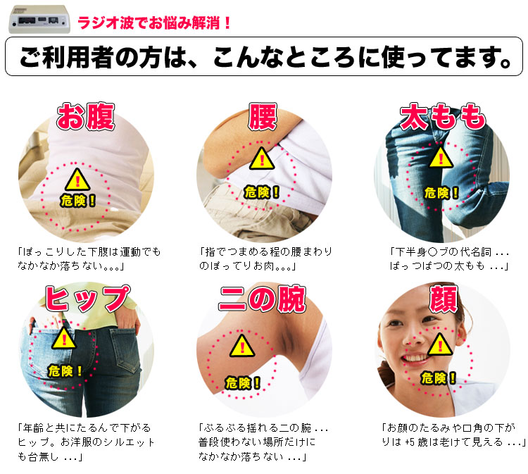 家庭用ラジオ波マシン「ハイパースリムSVミニ」