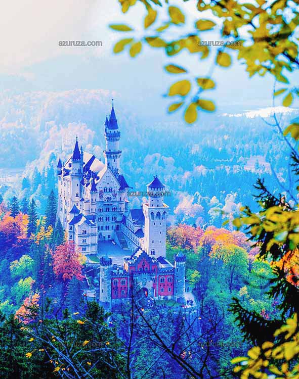 ノイシュヴァンシュタイン城 - 小川和夫の写真ギャラリーAZURUZA