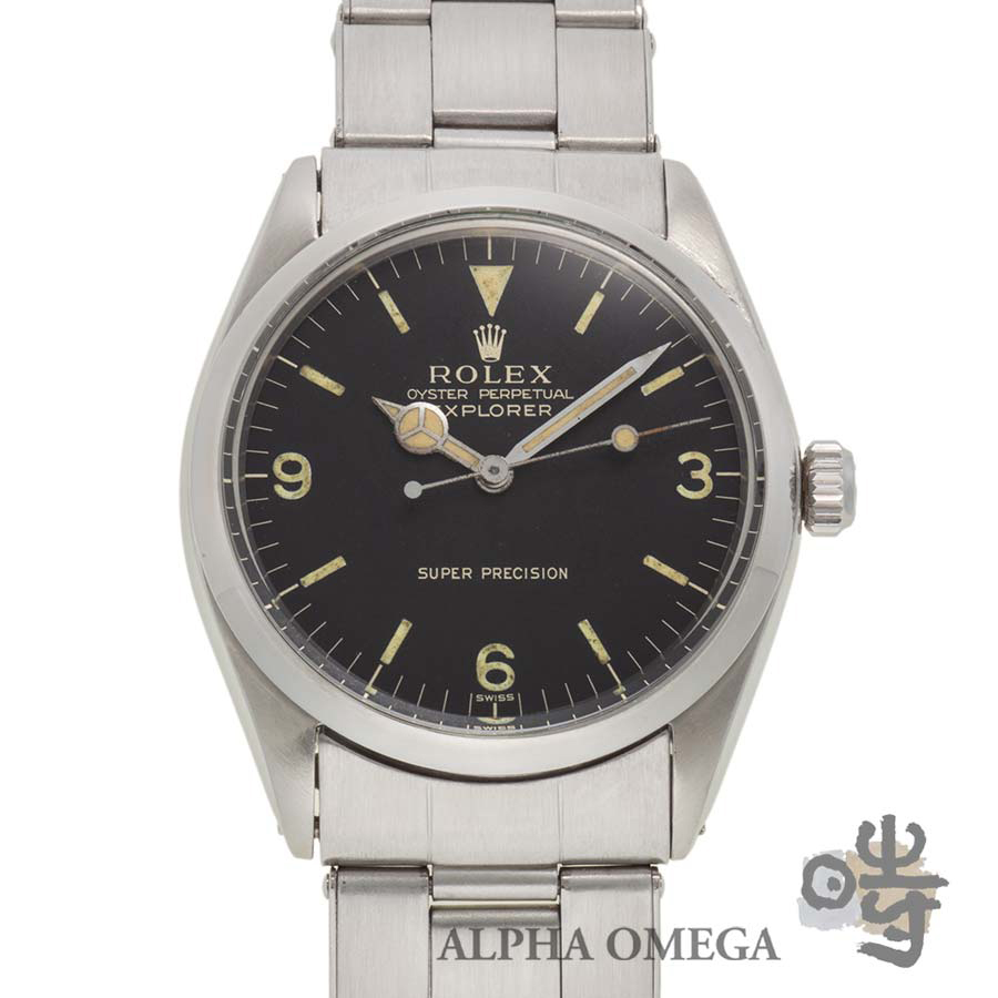 ロレックス エクスプローラー スーパープレシジョン ミラーダイアル