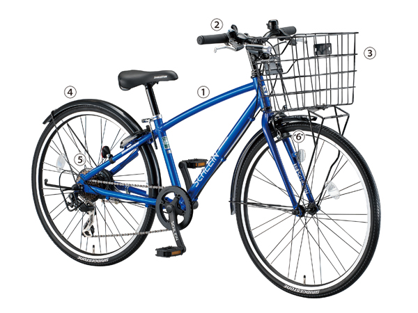 小学校高学年生向け“ジュニア用スピードクロスバイク” 「SCHLEIN(シュ