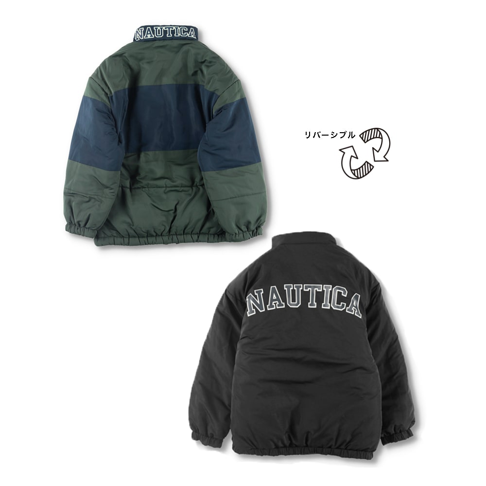 NAUTICA/ノーティカ】配色中綿リバーシブルジャケット ｜子供服