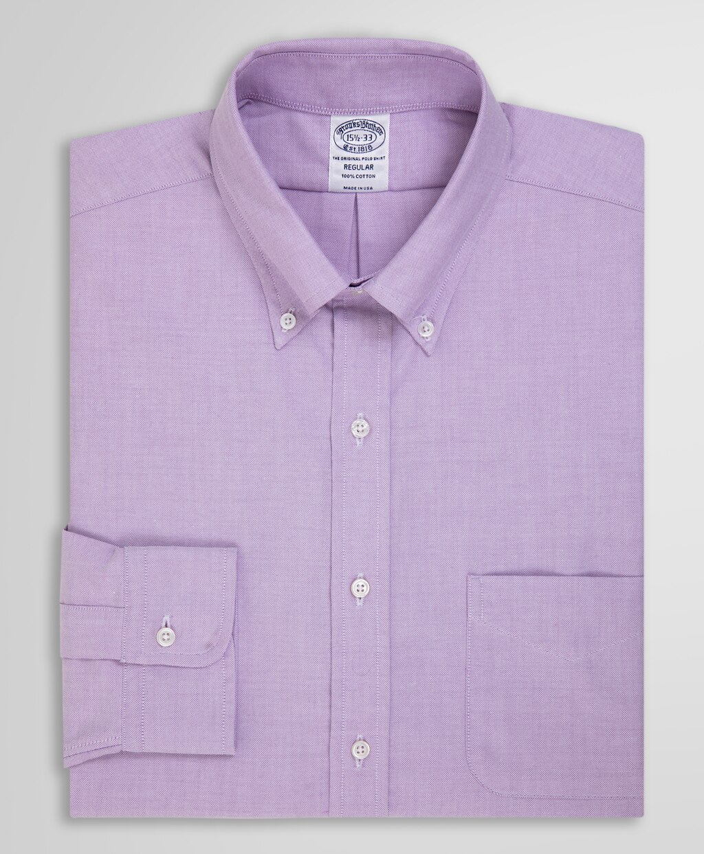 デッドストック ファブリック ドレスシャツ Regular Fit Made in USA