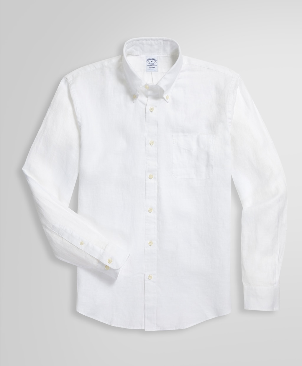 アイリッシュリネン ソリッド スポーツシャツ Regular Fit | Brooks