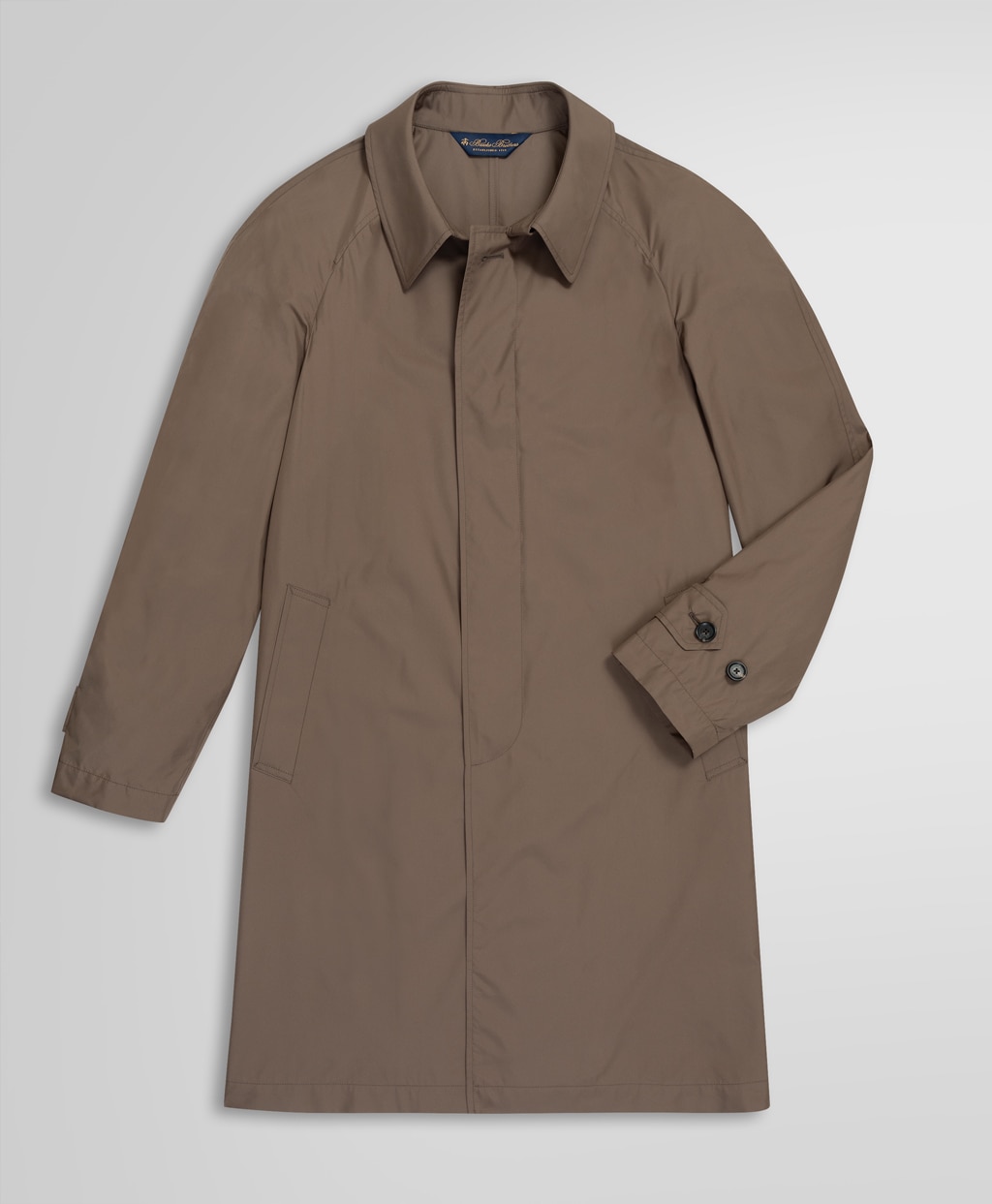 ライトウェイトポリエステル パッカブル バルカラーコート | Brooks