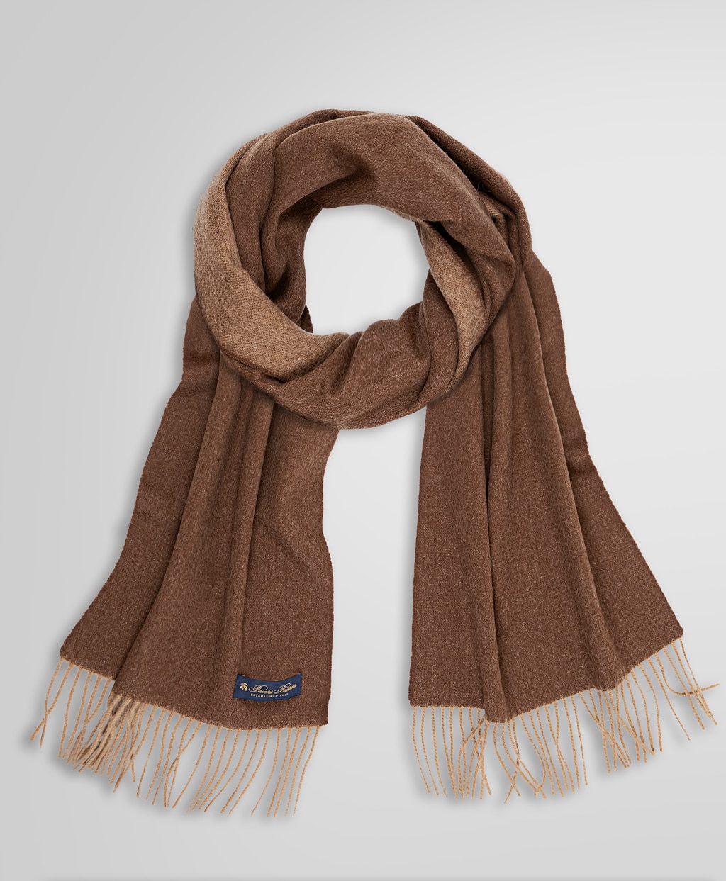 カシミヤ ソリッド リバーシブルマフラー | Brooks Brothers Japan