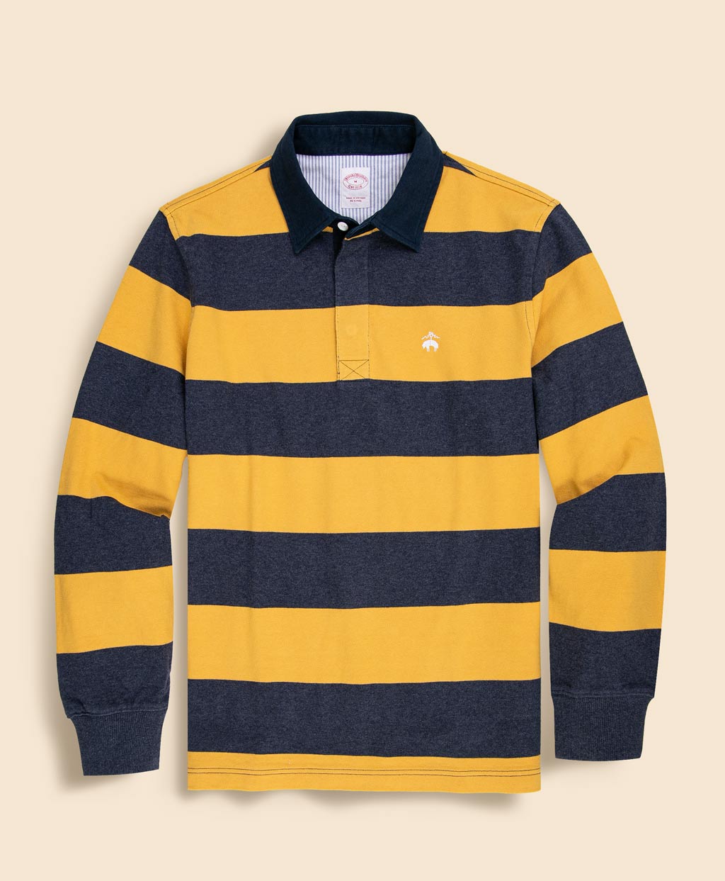 コットンジャージー GFロゴ ラグビーシャツ | Brooks Brothers Japan