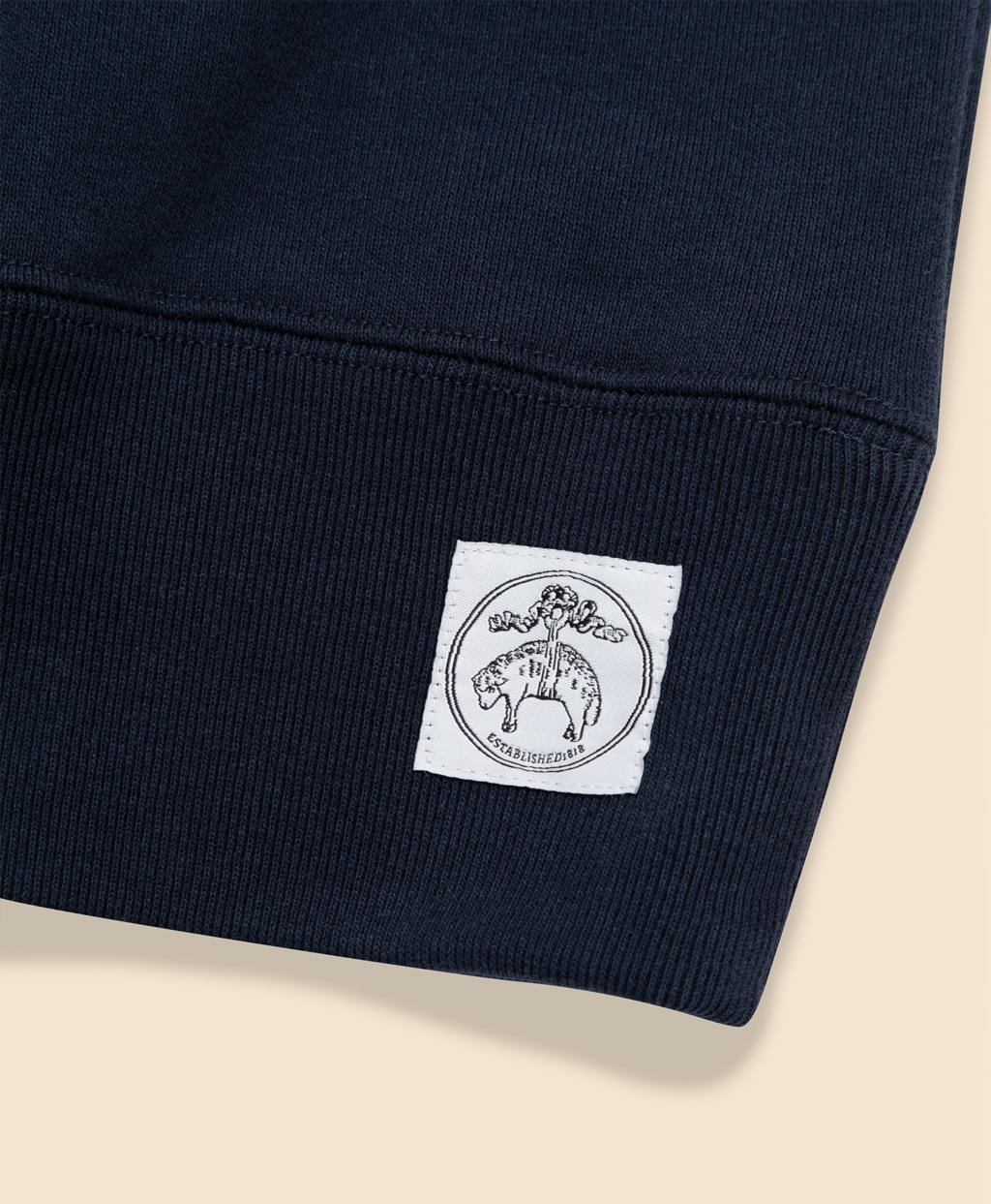 コットンフレンチテリー GFロゴラベル スウェットシャツ | Brooks