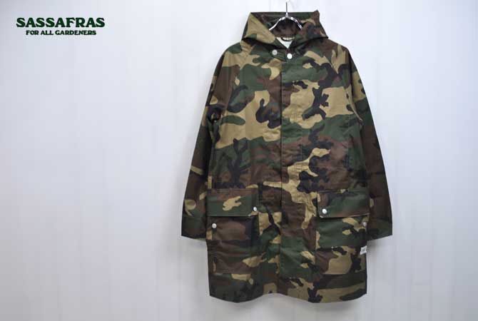 Fall Leaf Bud Coat (Weeds Poplin) / Woodland | SASSAFRAS