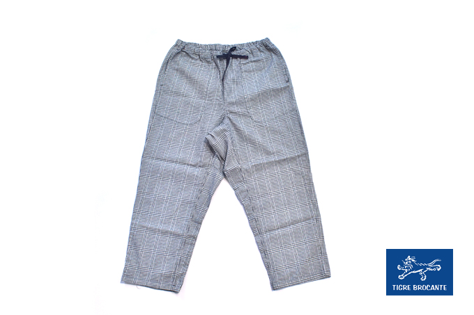 インディゴグレンチェックタゴサクパンツ / Indigo | TIGRE BROCANTE