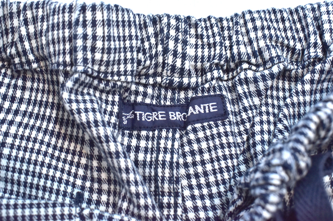 インディゴグレンチェックタゴサクパンツ / Indigo | TIGRE BROCANTE