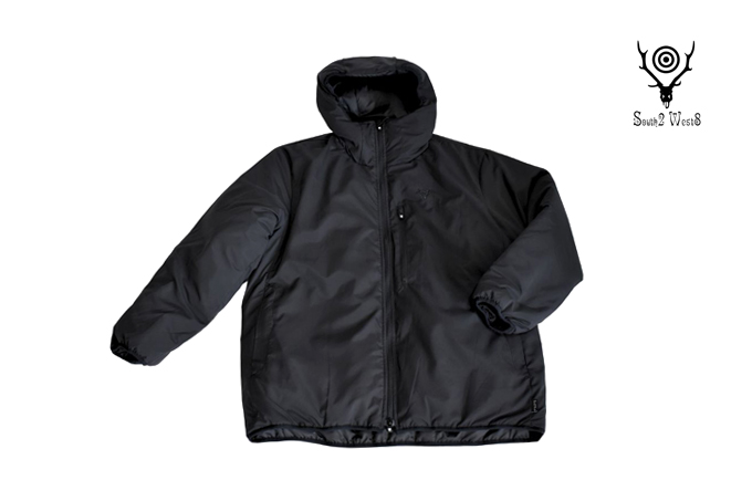 INSULATOR ZIPPED PARKA - PEACH SKIN / BLACK | South2 West8