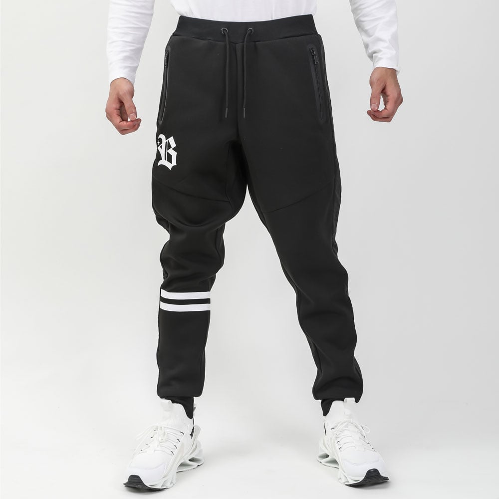 プラスB TECH ロングパンツ M ブラック MK208MBK｜BODYMAKER