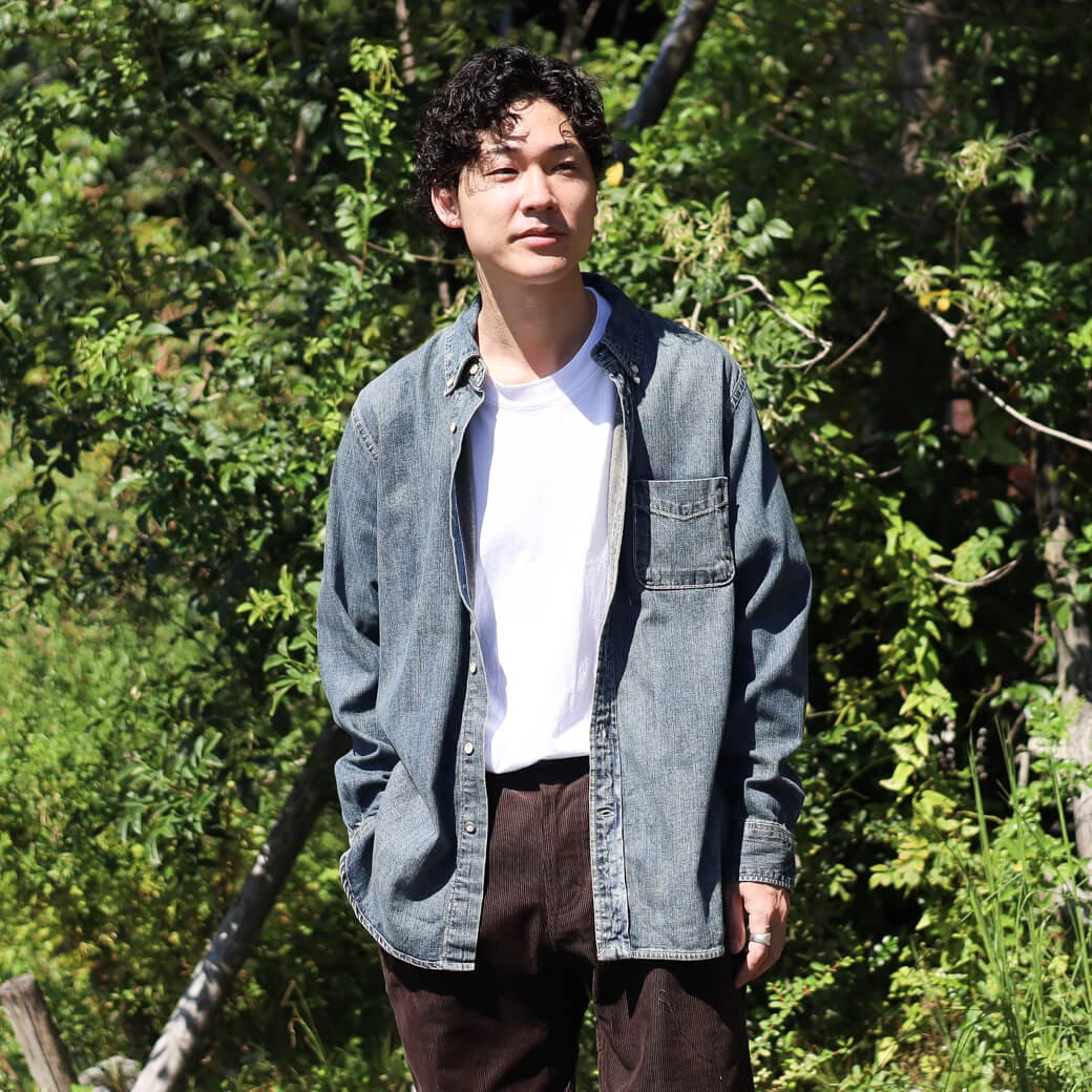 MODMNT モドメント テトロン／ツイード ユーティリティ CPO シャツ