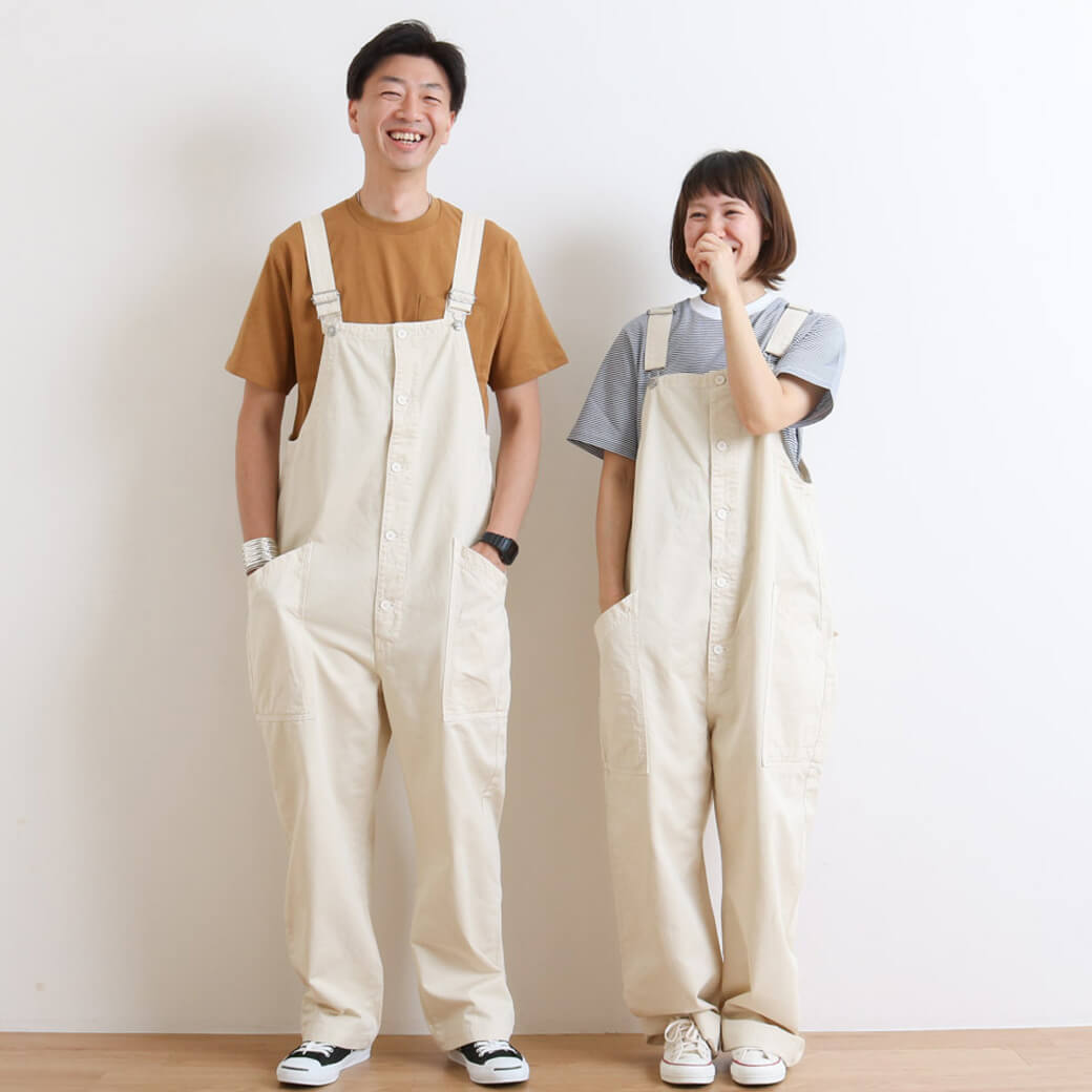 HARVESTY ハーベスティ チノ オーバーオール｜BORN FREE ONLINE SHOP