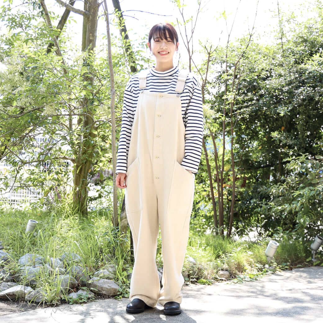 HARVESTY ハーベスティ コットンメルトン オーバーオール｜BORN FREE