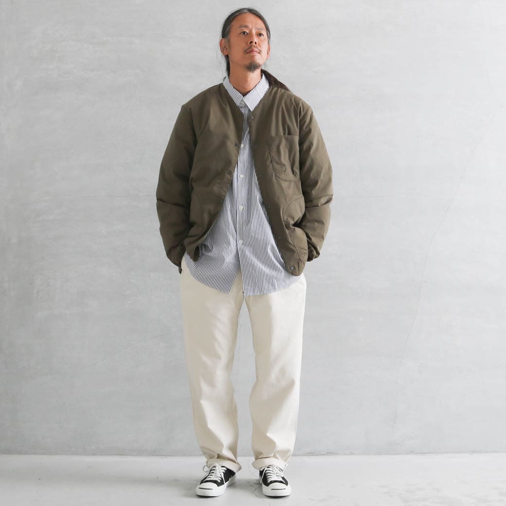 NANGA ナンガ HINOC RIPSTOP INNER DOWN CARDIGAN｜BORN FREE ONLINE SHOP