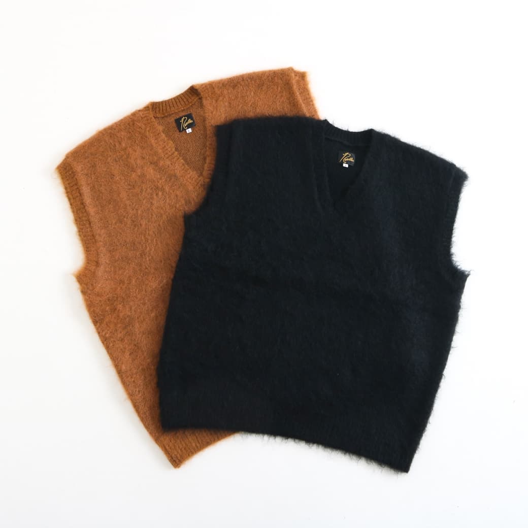 Needles ニードルズ モヘア ニット ベスト｜BORN FREE ONLINE SHOP