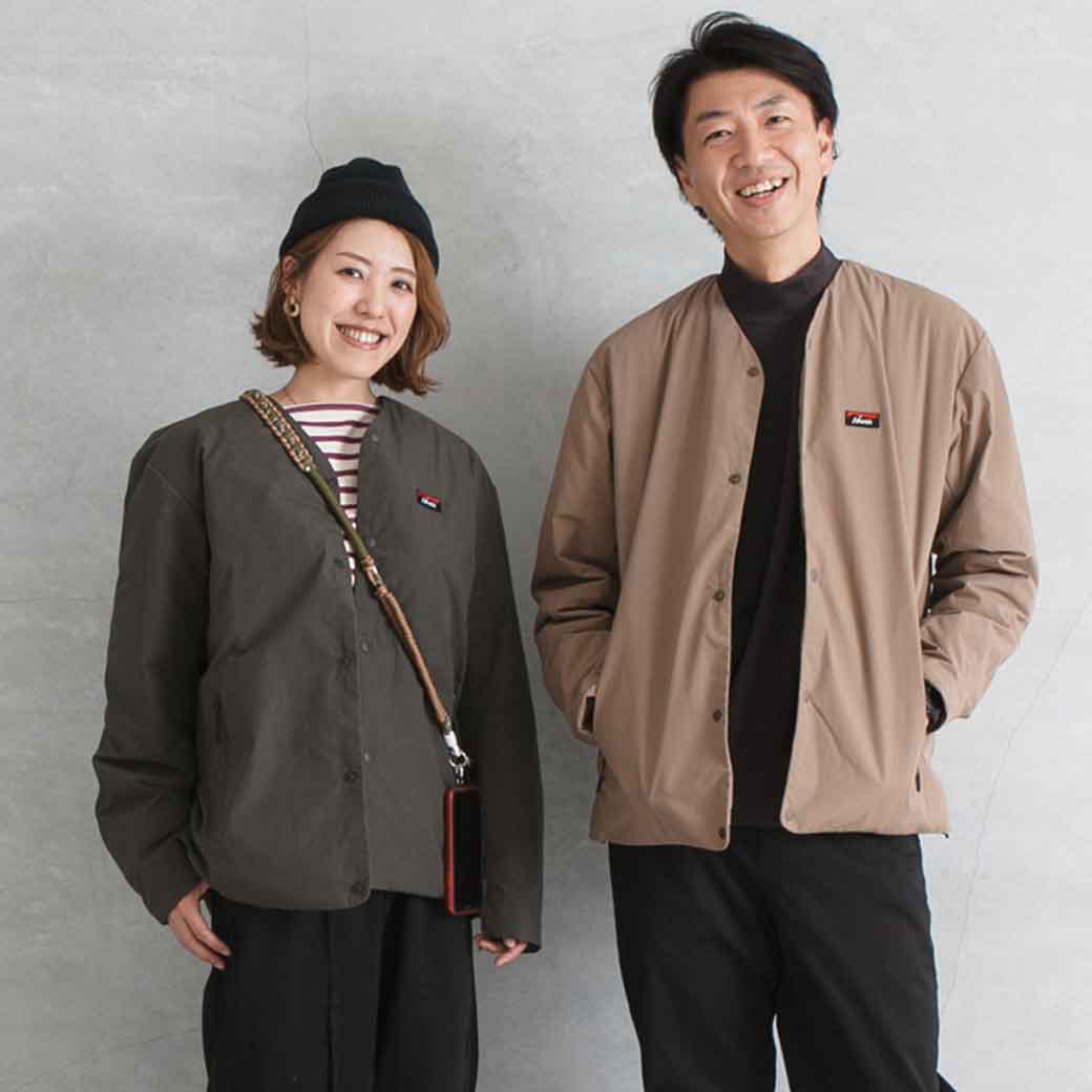 SHIGA DOWN 滋賀ダウン NANGA HINOC CARDIGAN｜BORN FREE ONLINE SHOP