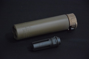 CRAZY BEAN製 セラコート仕様 SUREFIRE SOCOM556 RC2タイプ 155mm