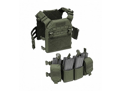 実物 WARRIOR ASSAULT SYSTEMS 軽量 リーコン プレートキャリア M