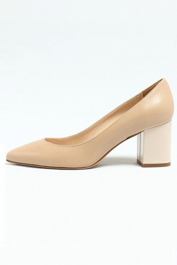 FABIO RUSCONI - FA1022 レザー エナメルレザー チャンキーヒール