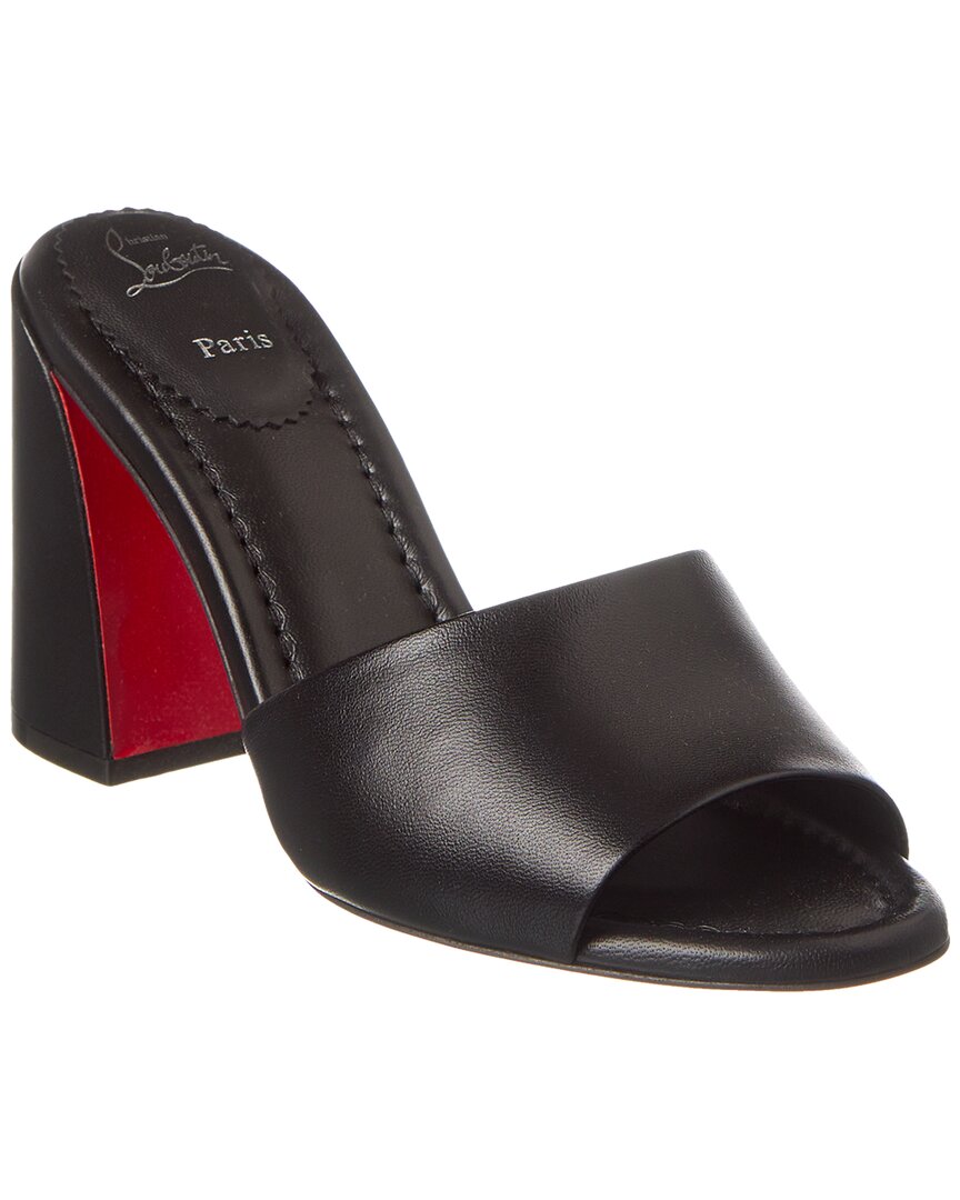 Christian Louboutin Jane 85 Leather Mule – Bluefly