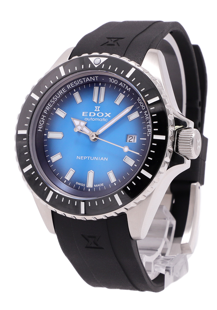 エドックス ネプチュニアン 1000m防水 メンズ 80120-3NCA-BUIDN