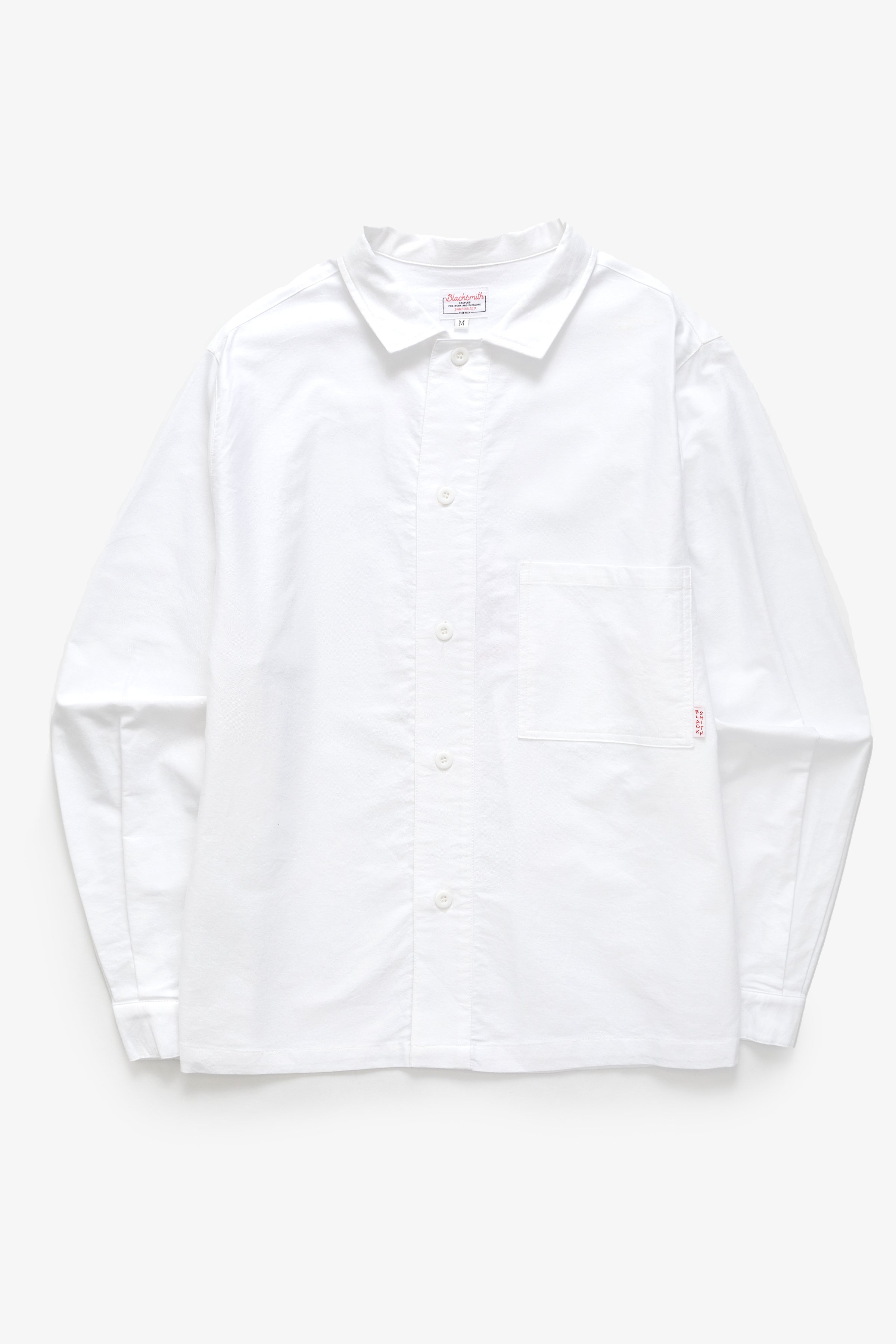 Blacksmith - 'Boxford' Utility Shirt - White – Blacksmith Store