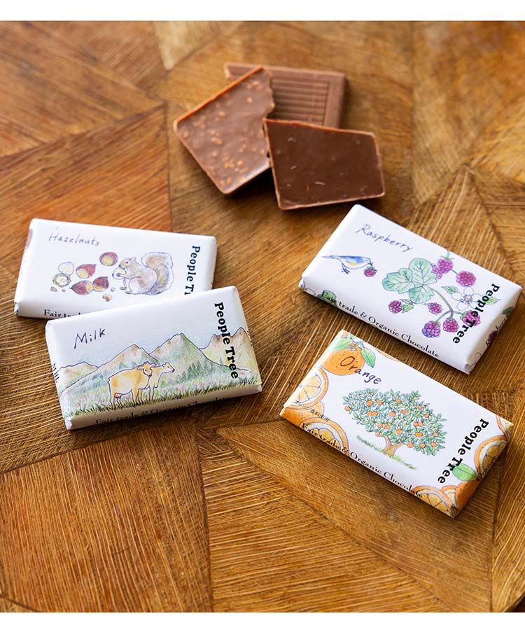 ピープルツリー ミニチョコセットオーガニック | Bleu Bleuet（ブルー