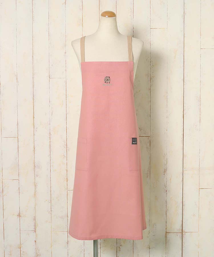 レアアニマル刺繍エプロン | Bleu Bleuet（ブルーブルーエ）公式通販