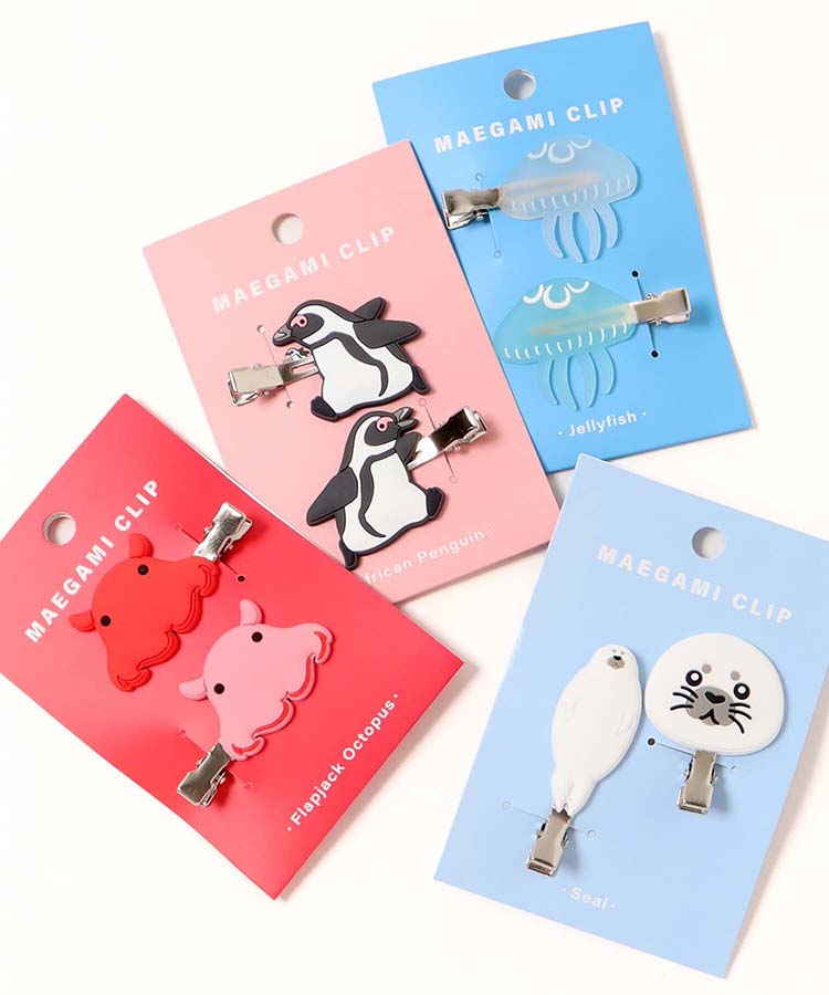 アクアチック前髪クリップ 前髪クリップ クリップ フェイス ヘア