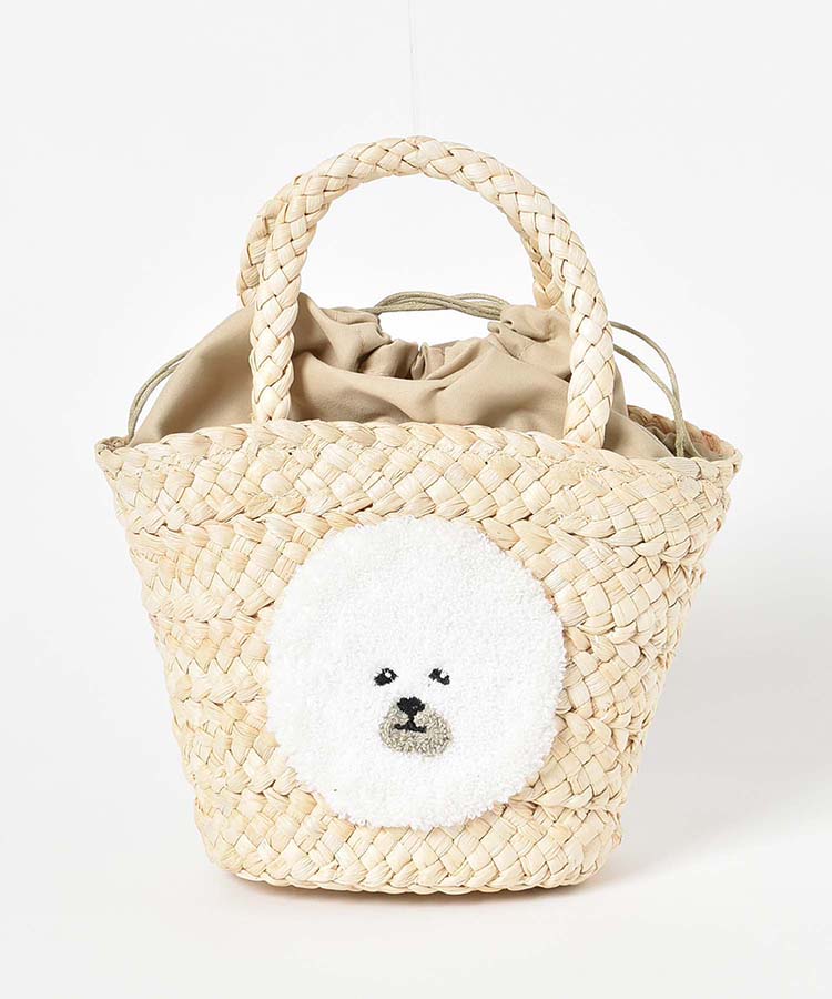 ファーリーカゴバッグ バッグ BAG かごバッグ カゴバッグ トートバッグ