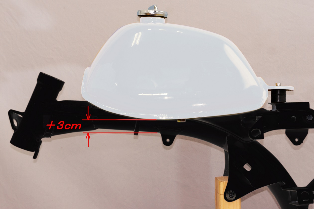 モンキー用 4Lガソリンタンク【4Lフレーム】 モンキーやダックス