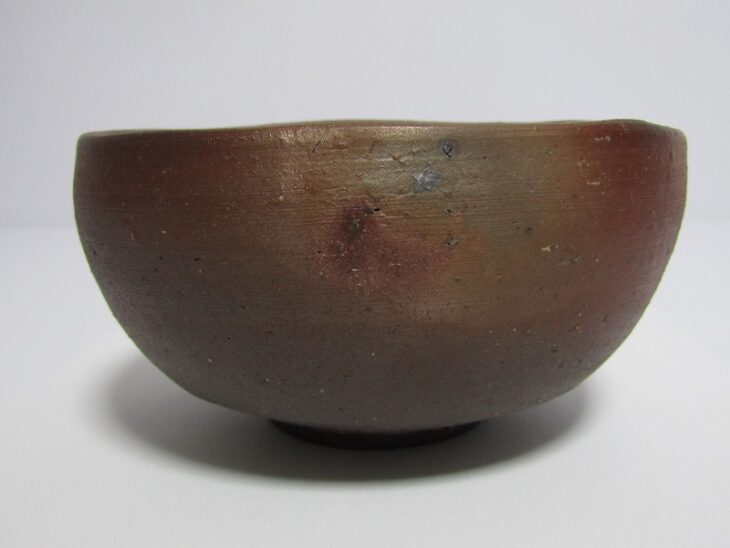 東京都武蔵野市にて、人間国宝 藤原雄 備前茶碗などの茶道具、17弦琴