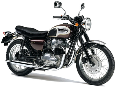 カワサキ W650アップハンドル仕様ファイナルカラー のカタログ情報