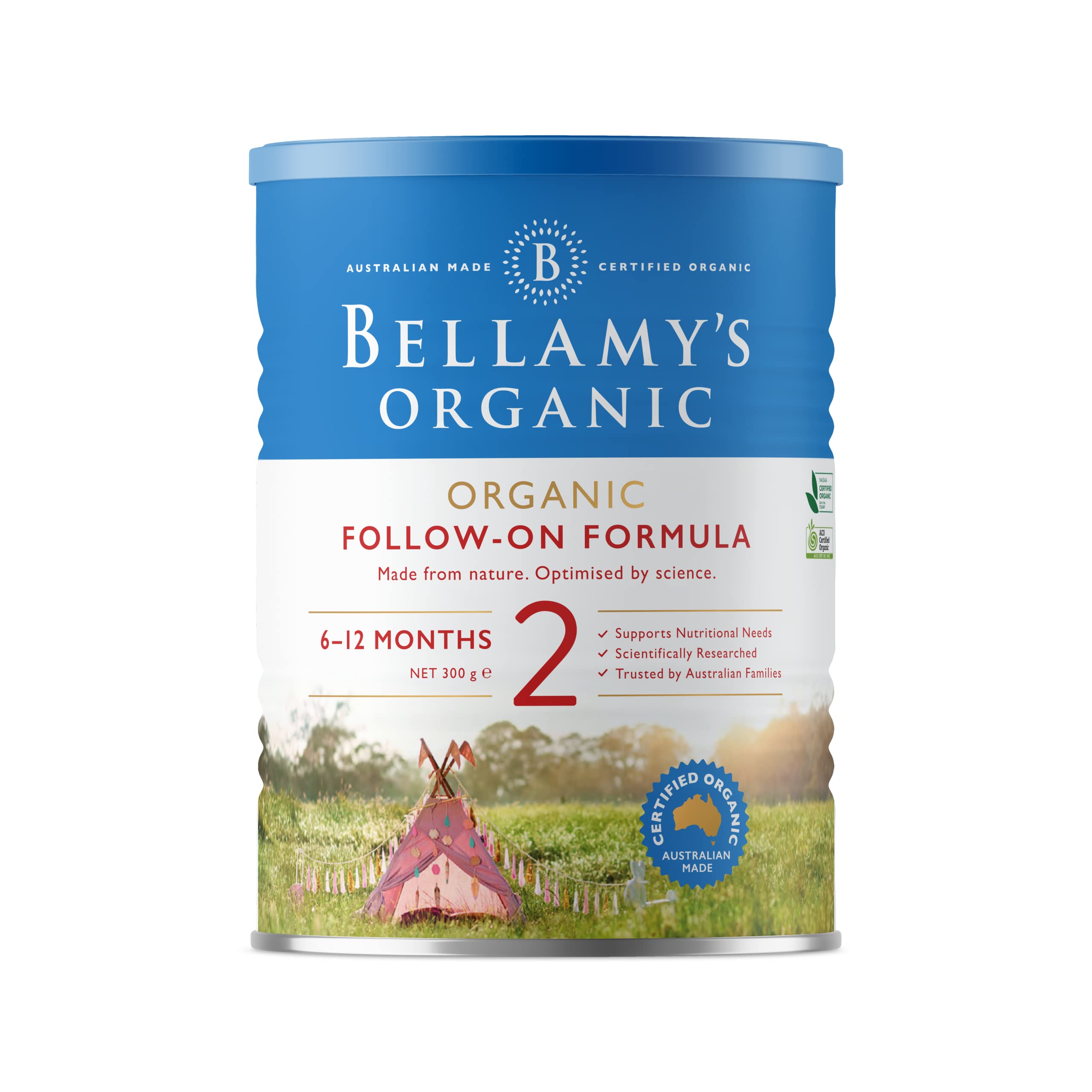 Bellamy's Organic Step 2 Follow-On Formula 6-12m | Buy Online at