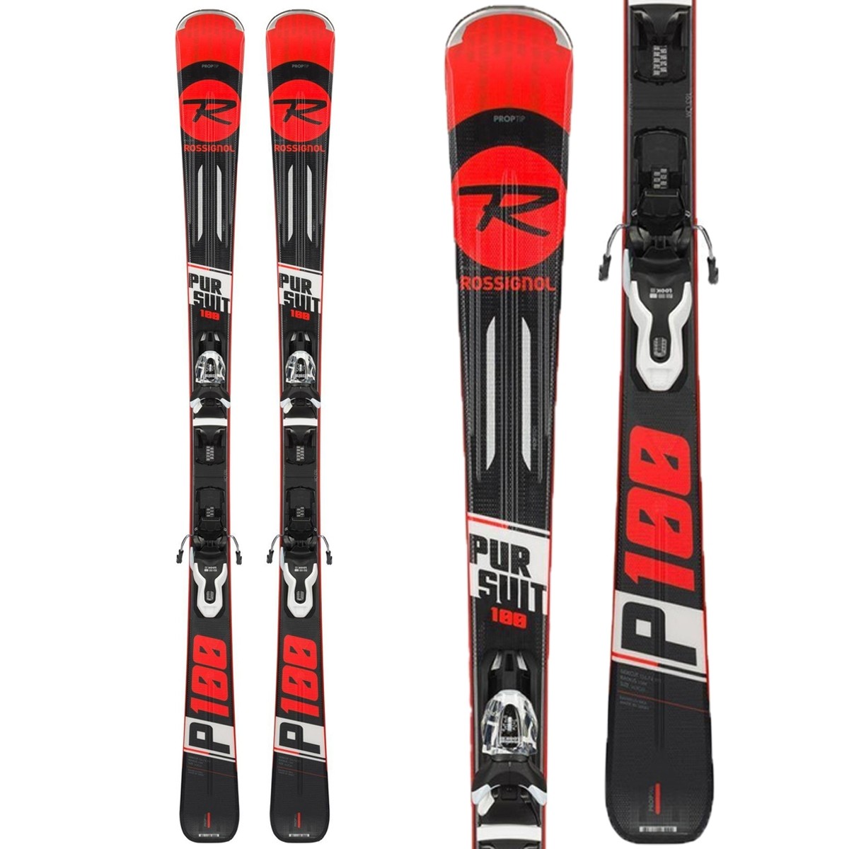 Adult Rossignol Pursuit 100 Ski + Boot Package [156 cm] [5' 4