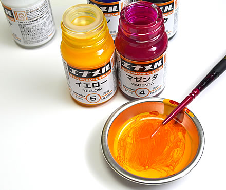 ガイアノーツ - ガイアエナメルカラー塗装講座